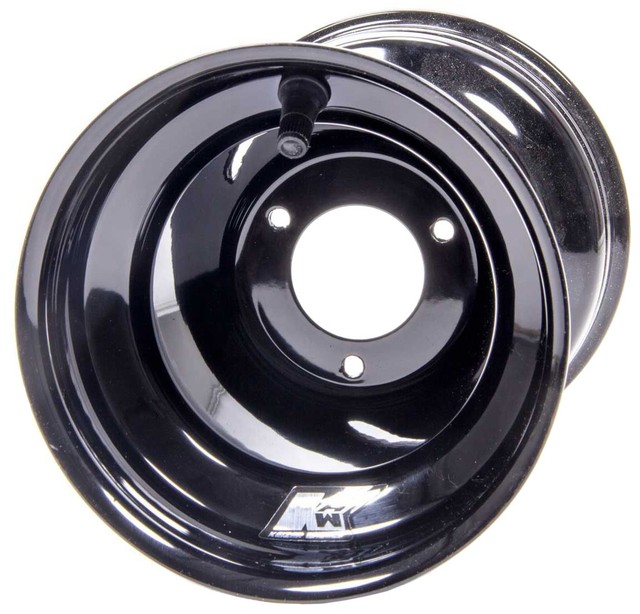 KEIZER ALUMINUM WHEEL,KW2 KARTING,6"x8.25",3",GO KART,BLACK,ENDURO