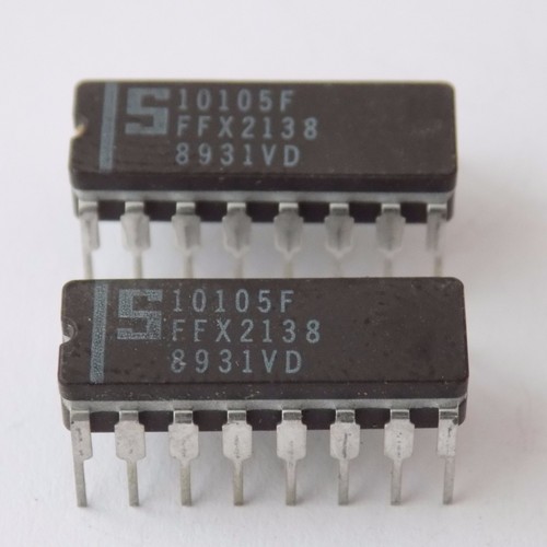 1x Signetics 10105F IC DIP16 - Imagen 3 de 3