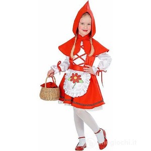 Costume Carnevale Vestito Bambina Cappuccetto Rosso 1 2 Anni | eBay