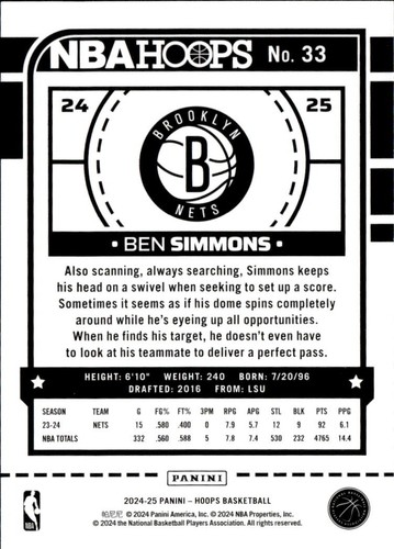 2024-25 Panini NBA Hoops Blue - Pick Card, Complete Your Set - Picture 8 of 32