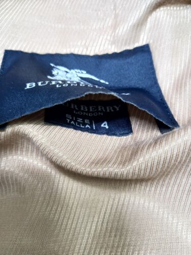 Vintage Burberry Overcoat Winter Jacket Beige Nova Check Wool Lined Mens Size XL - Picture 6 of 24