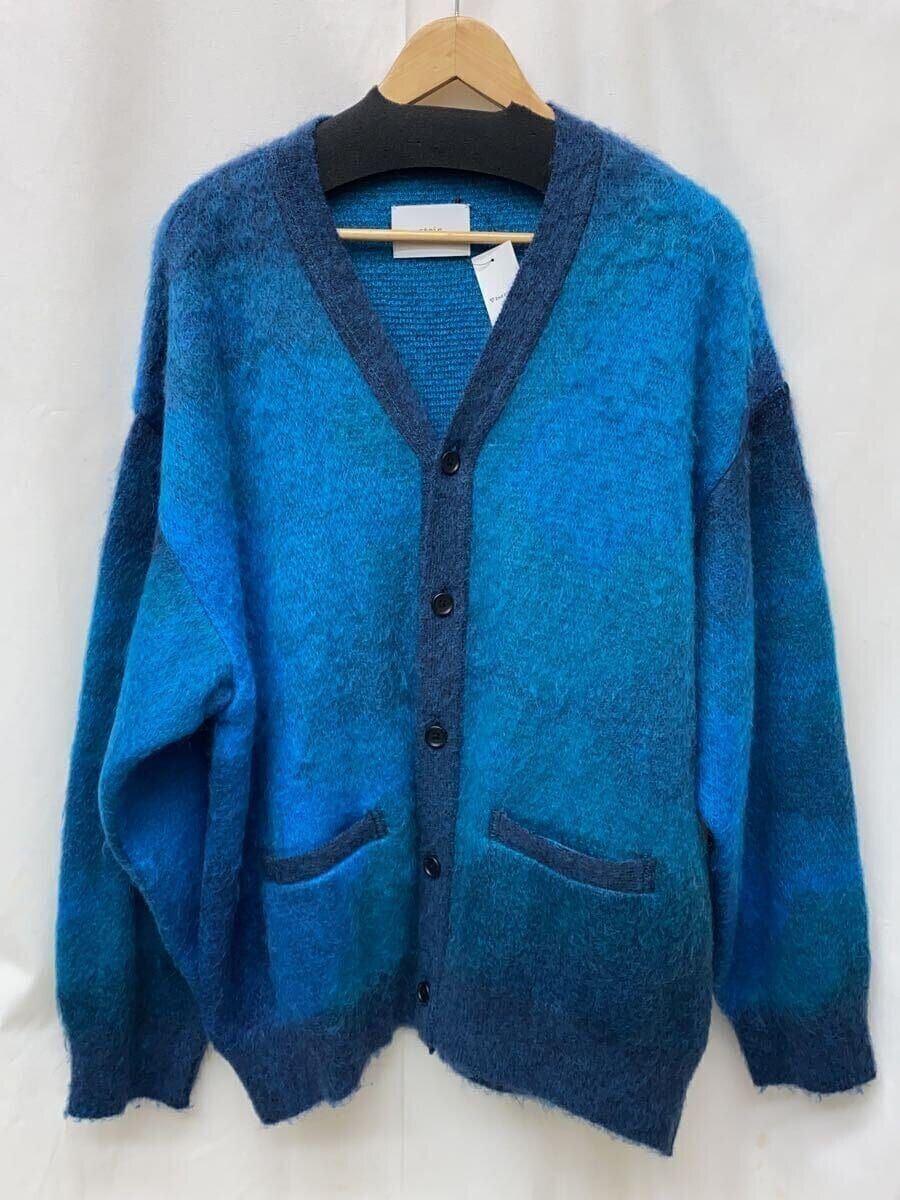Stein Cardigan 23AW Gradation Mohair (Thick Blue ST.699 Used Stein Cardigan 23AW Gradation Mohair (Thick Blue ST.699 Used