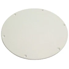 Seachoice 7-5/8 Inch Arctic White Screw Down Cover Plate for Boats