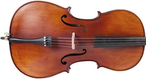 UK Cello 1/2 M-tunes No.160 wood - for learners - Picture 7 of 10