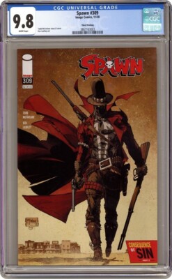 Spawn (1992 Image) 309E CGC 9.8 McFarlane Variant 3rd Printing