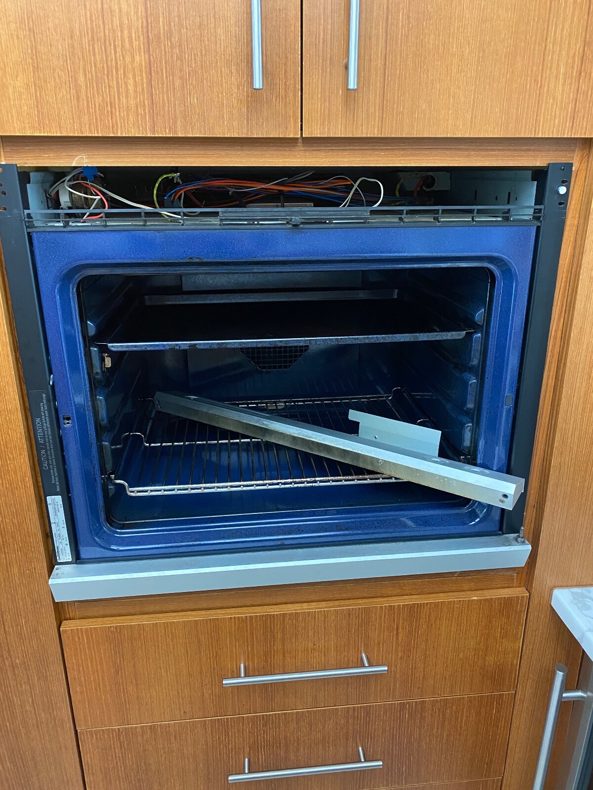 Gaggenau 27 inch electric wall oven for parts only eBay