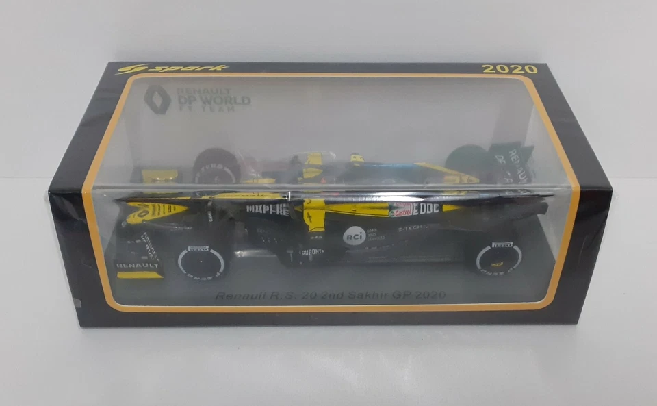 MODELLINO AUTO DIE CAST SCALA 1:43 SPARK F1 RENAULT OCON 2020 MODELLISMO STATICO - Immagine 2 di 4