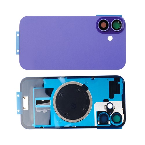 Replacement Back Glass W/ Mag Camera Lens-Brackets-Magnet For Iphone 16,16PM,16+ - Picture 12 of 44