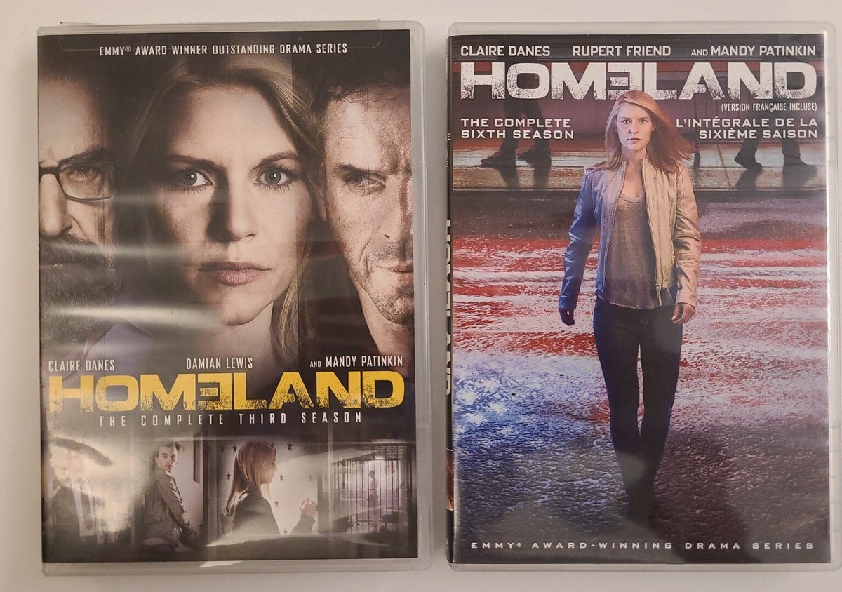 Homeland ~ The Complete Season 1, 2, 3 & 6 DVD Seta (Sold
