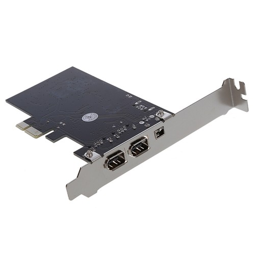 PCIE PCI-E Firewire IEEE 1394 2+1 3 Port Card Work With Windows 7 32/64 New - Picture 4 of 4