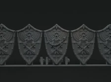 5-10x Gloomy Angels Veteran Shields