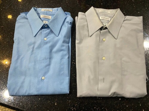 Dress Shirts Short Sleeve Van Heusen 