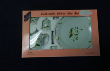 Ranger International Corp Collectible Mini China Tea Set Yellow/White Flowers