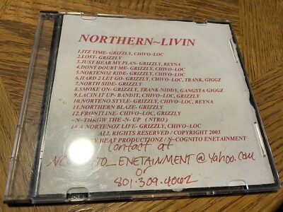 Northern Rapper Og Northern Livin Vol 1: Crazy Rare!!! Trunk Release!! Og Press!! Norte ...