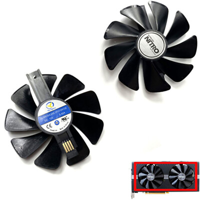 Lüfter für Sapphire RX 580/570/480 Platinum/Ultra Platinum/Overseas Edition OC
