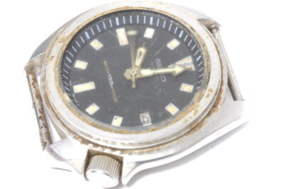 Seiko Diver 7002-7000 automatic watch runs and stops, for repairs      -14139