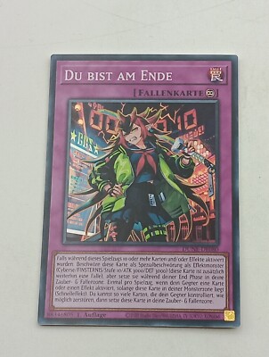 Yu-Gi-Oh Einzelkarte Du bist am Ende bespielt