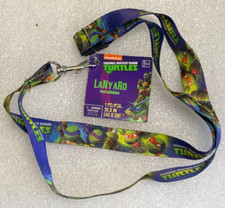 2014 Teenage Mutant Ninja Turtles Lanyard ID Badge Fast Pass Holder Nickelodeon