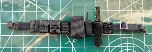 YFTG 1/12 Soldier PVC Tactical Belt Model 6'' Action Figures - Picture 2 of 28