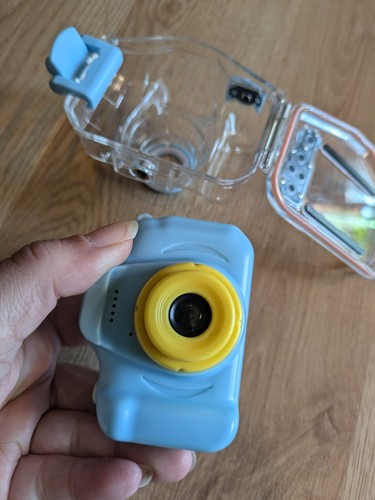 Wasserdichte Kinderkamera ohne Marke Blau - Bild 11 von 13