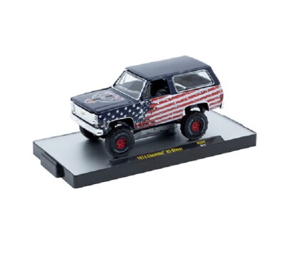 M2 Machines 1:64 1974 Chevrolet K5 Blazer “Iron Eagle” Model