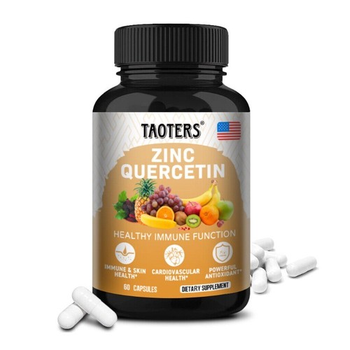 IMMUNE DEFENCE 120 CAPSULES - CONTAINS QUERCETIN, ZINC AND VITAMIN C - Bild 10 von 11
