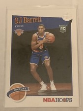 RJ Barrett NBA HOOPS TRIBUTE Insert Base 2019-2020 Basketball Card 