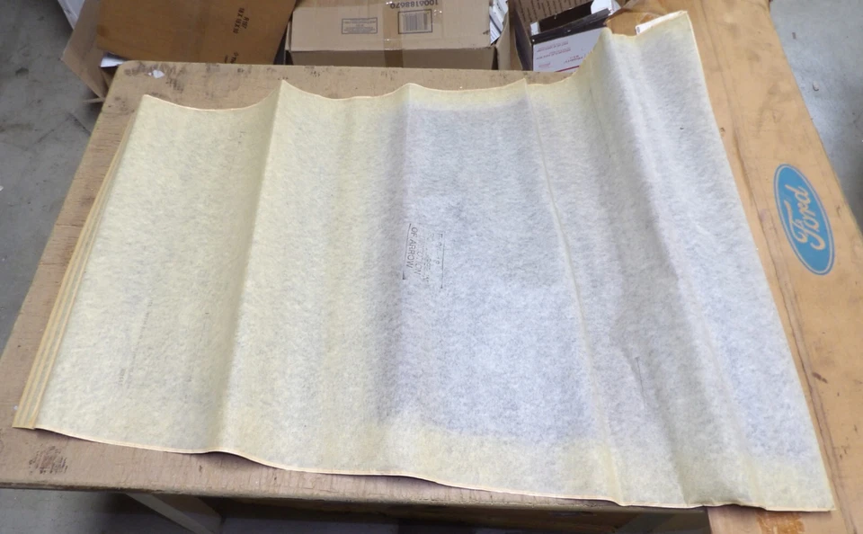 1985 1986 1987 1988 Ford Mustang NOS CAPÔ CARVÃO ESCURO EMBLEMA DECALQUE TRANSFERÊNCIA - Imagem 3 de 4