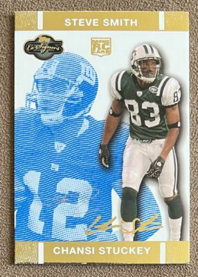 2007 Topps Co-Signers Gold Chansi Stuckey/Steve Smith Rookie /349 #95