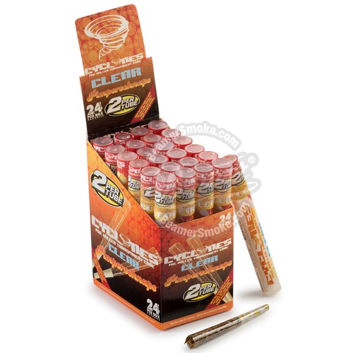 Cyclones Pimperschnapps Flavored Toasted Clear Cones – 6 Tubes, 2 Cones Per Tube - Picture 7 of 24
