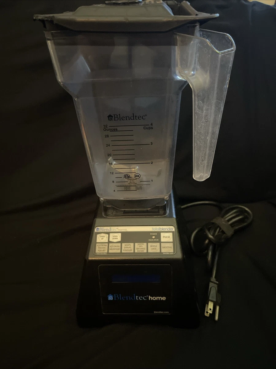 BlendTec Total Blender Model ES3 Black with 32 oz pitcher | eBay
