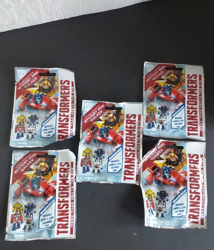 Transformers Lot Of 5 Mystery Mini Walker Blind Bags. Hasbro. New. - Picture 5 of 5