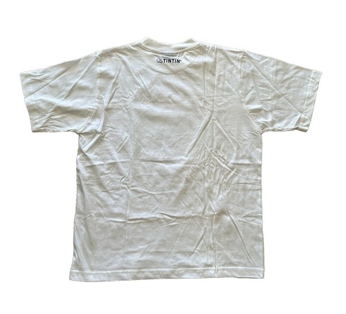 Tintin Vintage 90s T Shirt M The Adventure Cartoon Comic Herge Moulinsart NEW - Picture 4 of 5