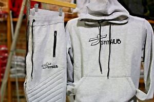Mens-Jogging-Suit-Gym-Hub-Grey-and-Black-Hand-Stitch-Workout-Fashion