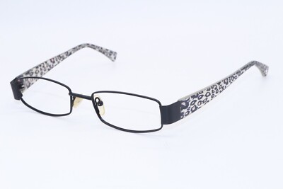 SALMA SA 2009 BK BLACK CHEETAH AUTHENTIC FRAMES EYEGLASSES 50-18