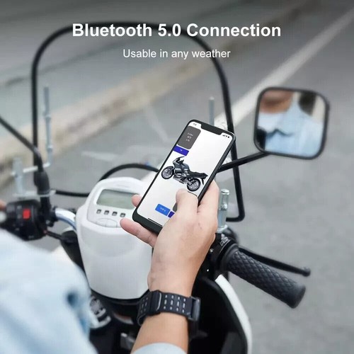 2PCS  External Universal Motorcycle Bluetooth Tire Pressure Monitoring System - Bild 10 von 16