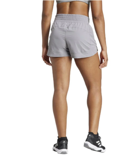 adidas Womens Pacer Lux Shorts - Grey - Picture 2 of 7
