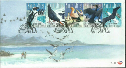 Sellos de Sudáfrica desde 1961 sobre primer día