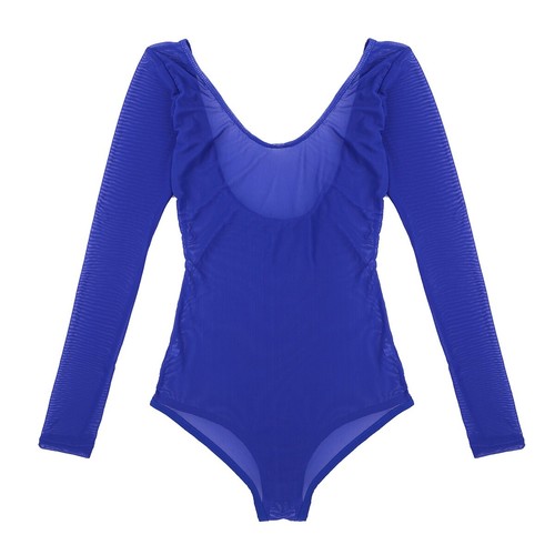 Mujeres Body Bodystocking Leotardo Transpirable Unitard Corte Alto Ropa de Club Transparente - Imagen 54 de 59