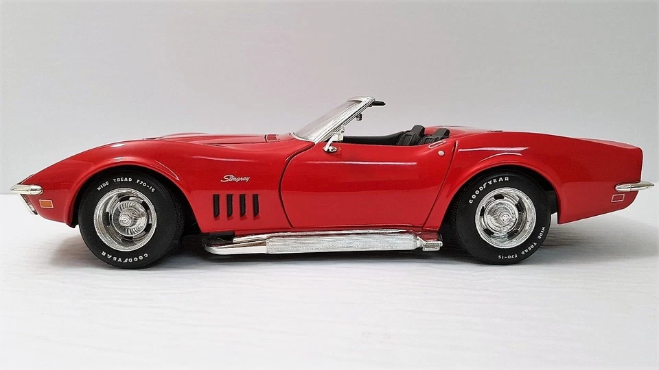 Coche de carreras Corvette Chevrolet StingRay Chevy clásico Hot Rod 1 18 55 57 24 1963 12 Foto 4 de 4