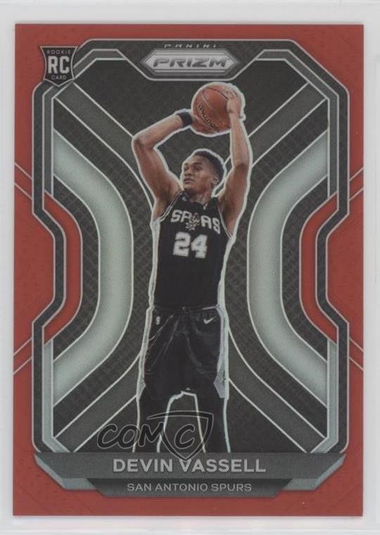 2020-21 Panini Prizm Red Prizm /299 Devin Vassell #252 0o6m