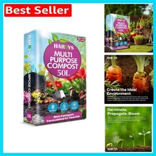 Eco-Friendly 50L Potting Mix - Perfect Compost for Indoor & Outdoor Plants 0.52 per litre
