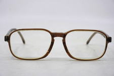 Vintage Titmus Eyeglasses Frames T114 BRN CS63 Transparent Brown USA Made