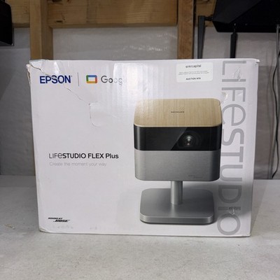 Epson Lifestudio Flex Plus 4K PRO-UHD Portable Lifestyle Projector EF-72