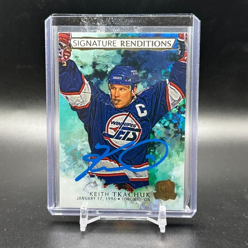 Keith Tkachuk #SR-KT 2021 Upper Deck The Cup Signature Renditions card