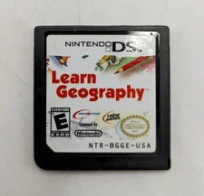 2009 Nintendo DS Learn Geography Game - Cartridge Only