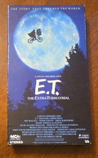 MCA Home Video E.T. the Extra-Terrestrial VHS Closed Captioned PG NTSC 1982