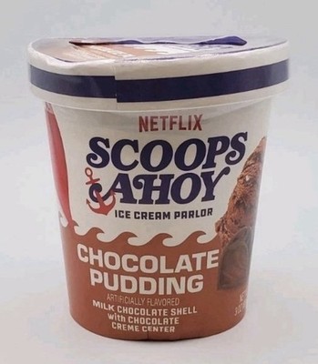 Stranger Things X Frankford - Scoops Ahoy Chocolate Pudding Candy - New/Sealed