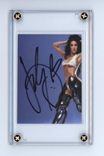 Katy Perry Autographed Trading Card Sized Signed Cut ACOA