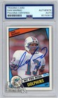 Dan Marino 1984 Topps Rookie Autograph Card #123 PSA/DNA Authentic (813)